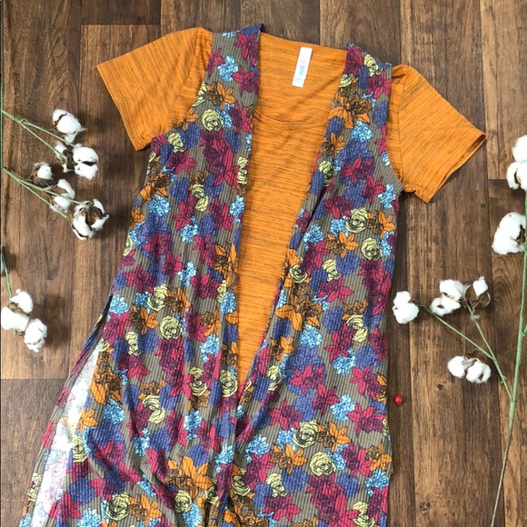 LuLaRoe Tops - Lularoe Classic T/ Joy vest bundle